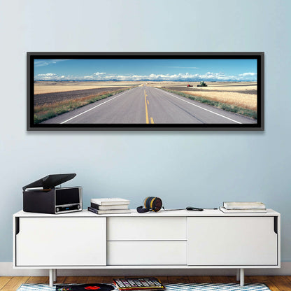 Infinite Road Montana Wall Art
