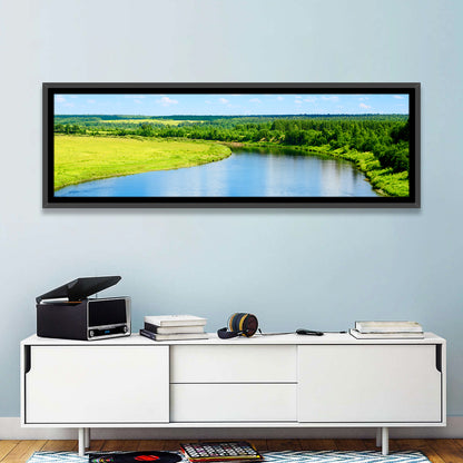 Blue River Meadow Wall Art
