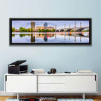 Springfield Memorial Bridge Skyline Wall Art