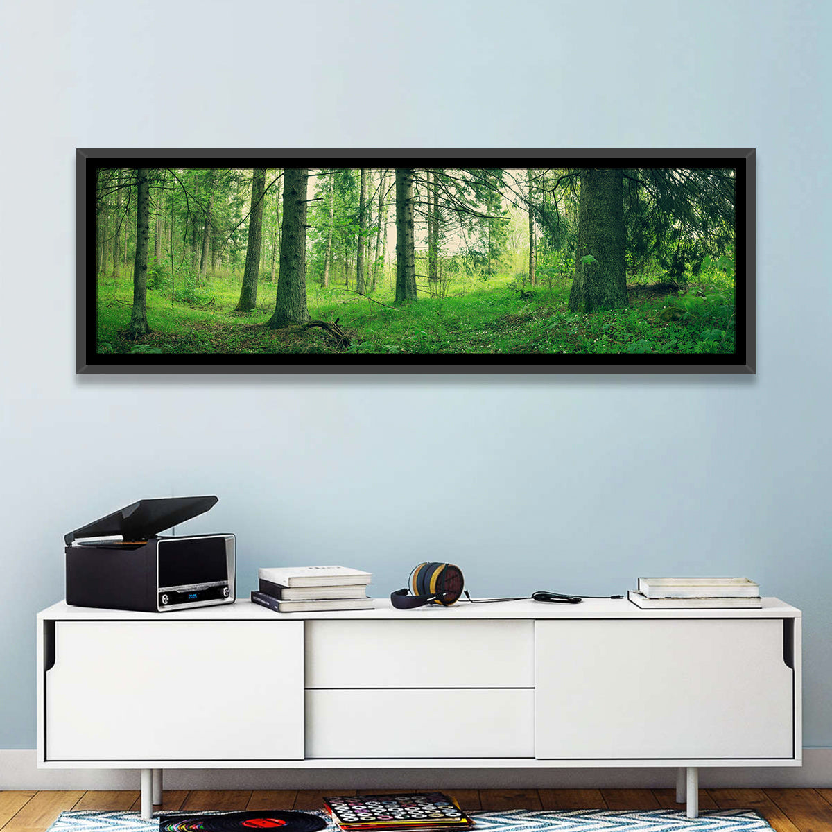 Verdant Forest Interior Wall Art