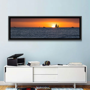 Florida Sea Sunset Wall Art