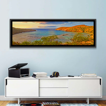 Hanauma Bay Golden Hour Wall Art