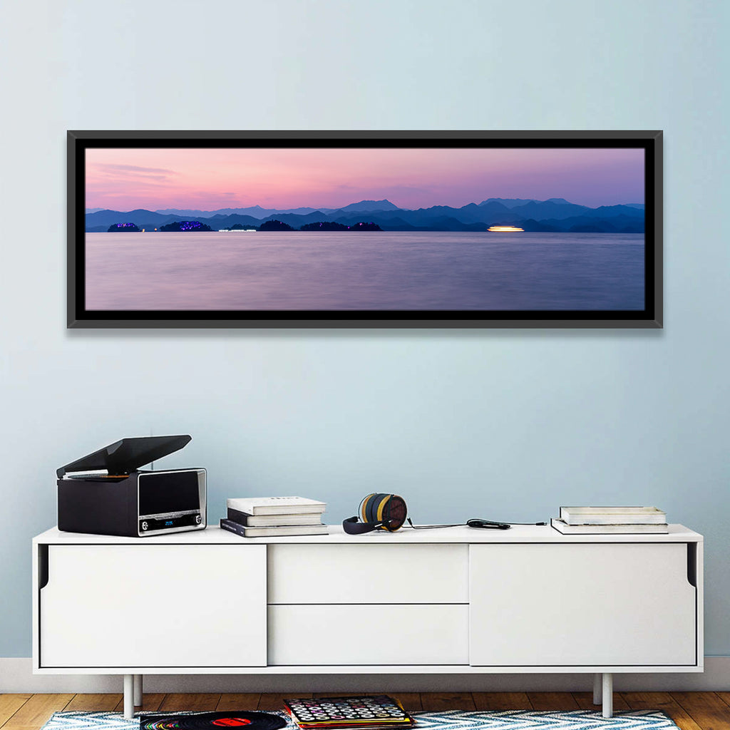 Hangzhou Thousand Island Lake at Dusk Wall Art