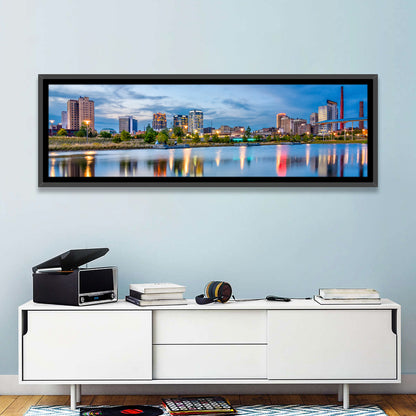 Birmingham Railroad Park Skyline Wall Art