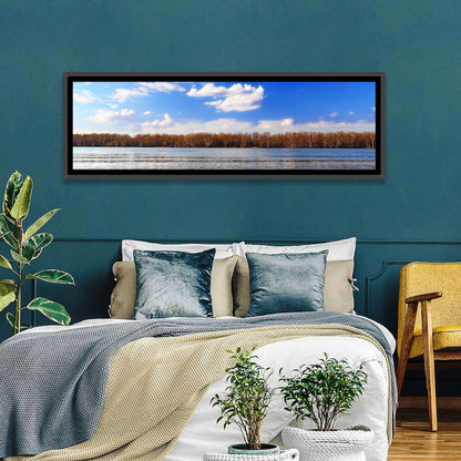 Andalusia Slough Autumn River Wall Art