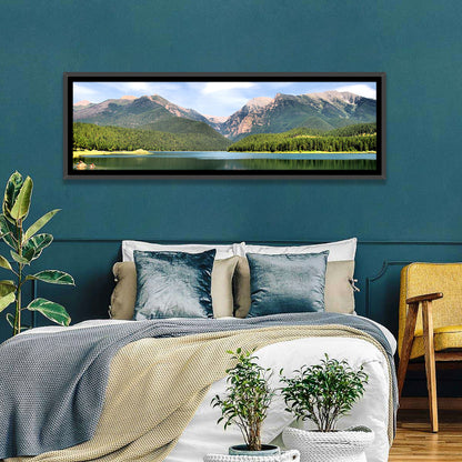 Mission Mountain Lake Reflection Wall Art