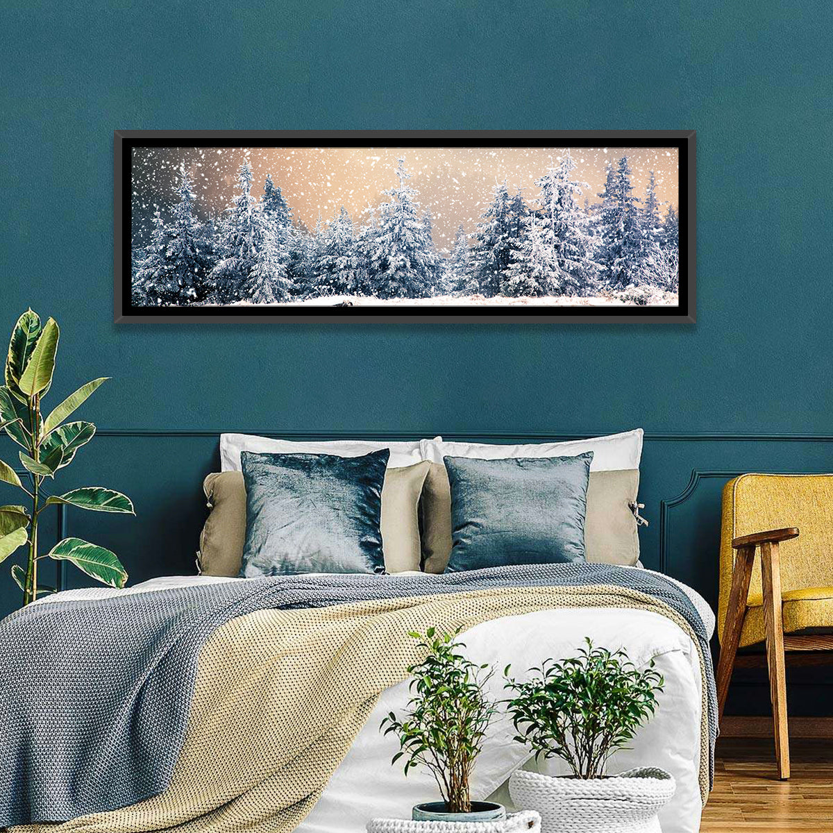 Winter Forest Wonderland Wall Art