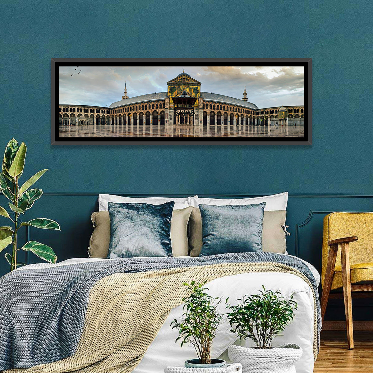 Umayyad Mosque, Damascus Wall Art in a room, panoramic