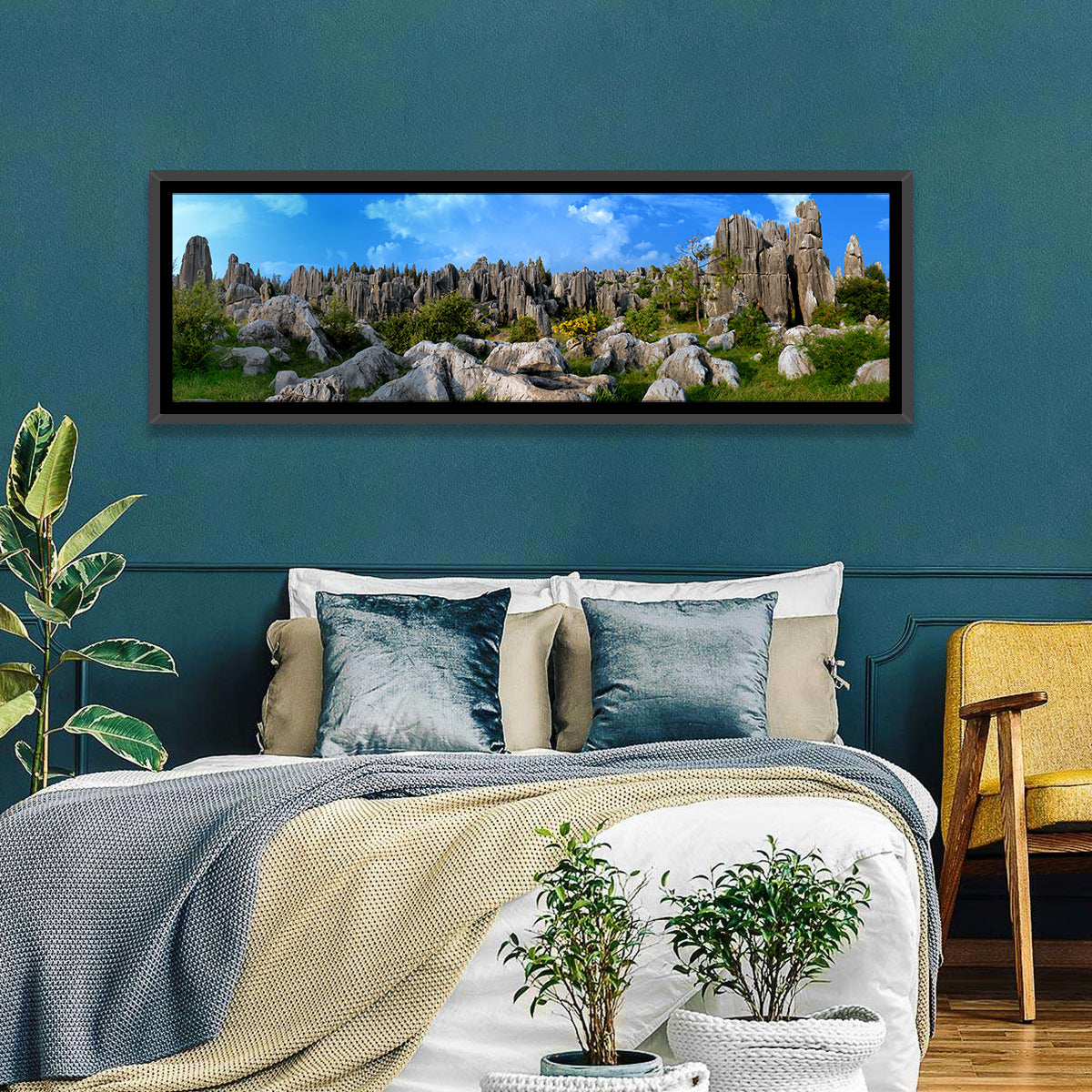 Shilin Stone Forest Wall Art