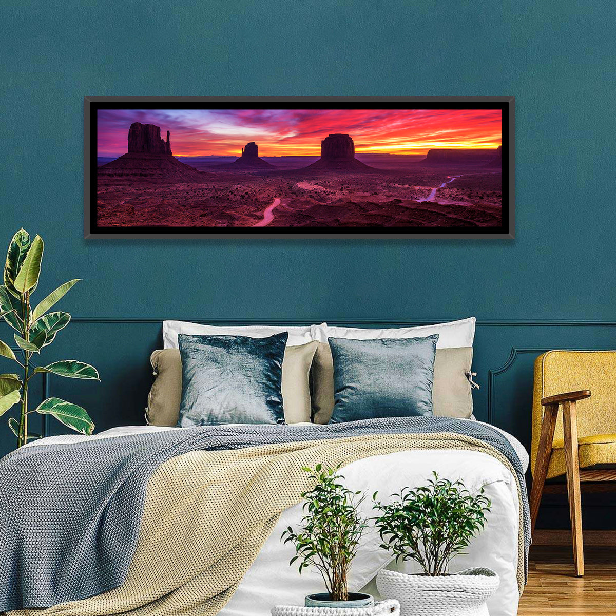 Monument Valley Arizona Sunset Wall Art