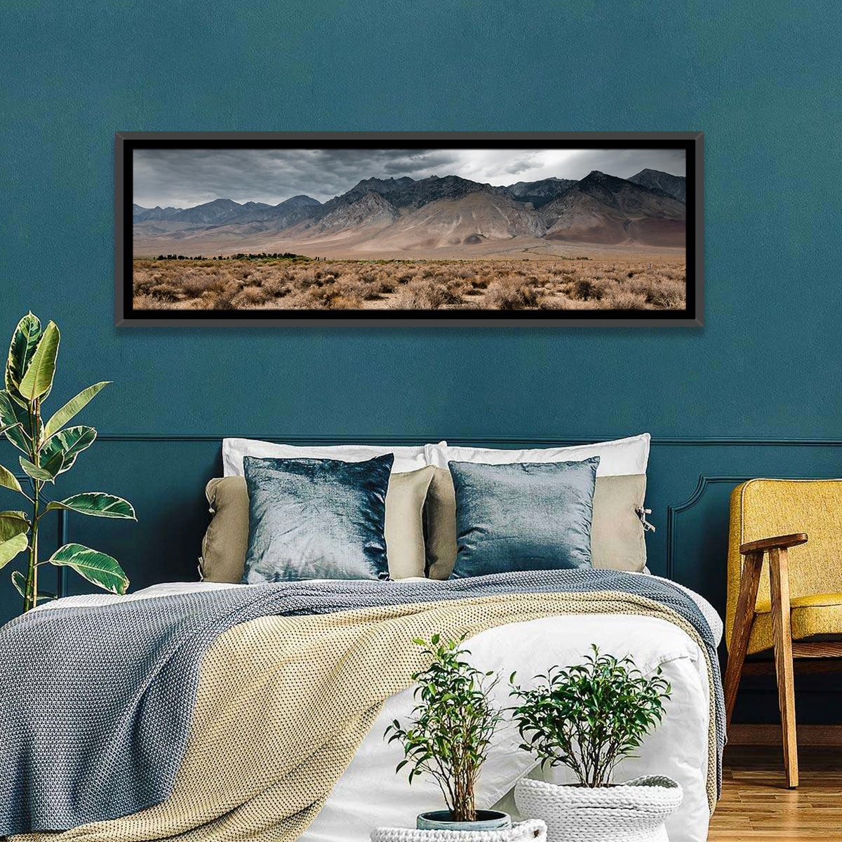 Storm Over Death Valley Wall Art