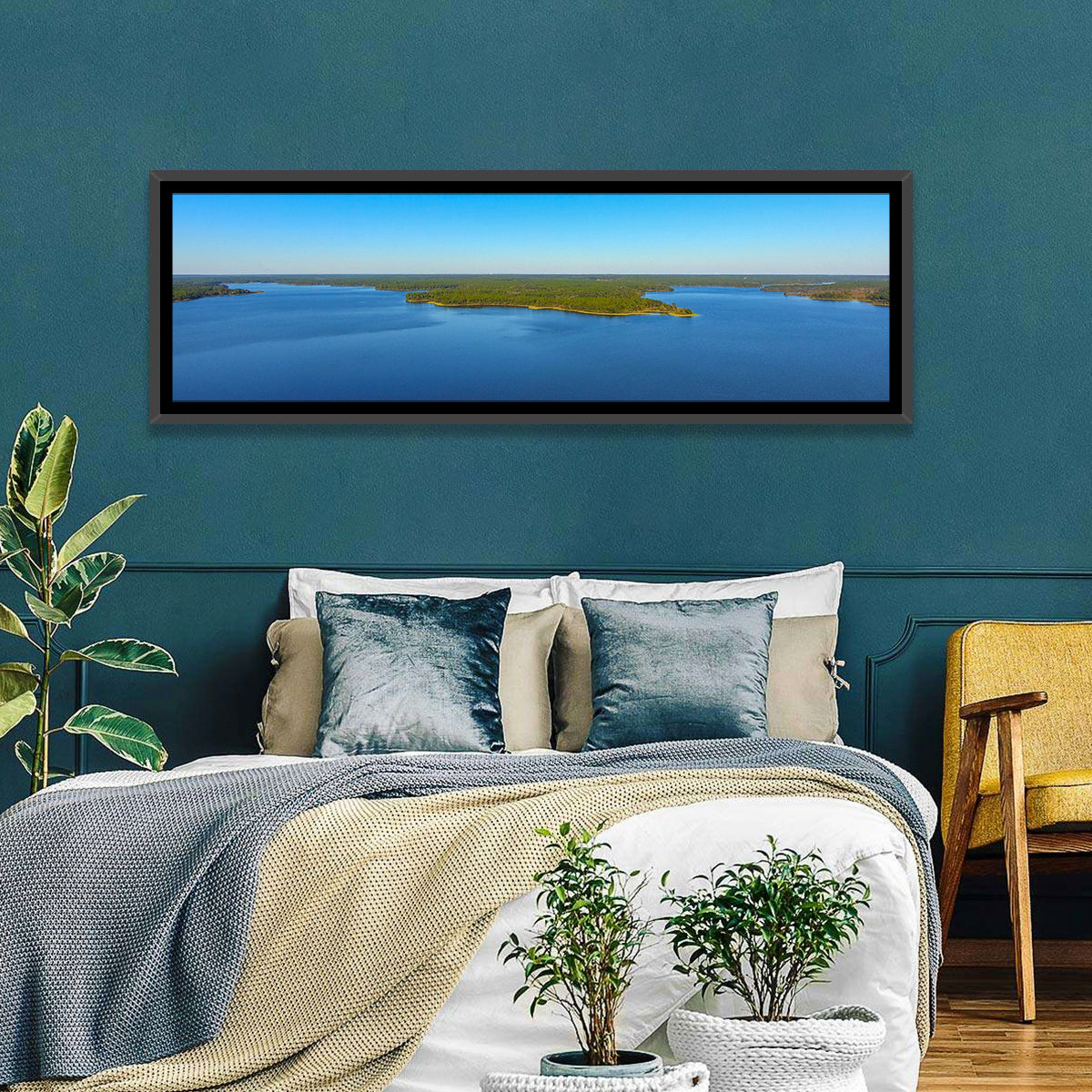 Big Creek Lake Peninsula Wall Art