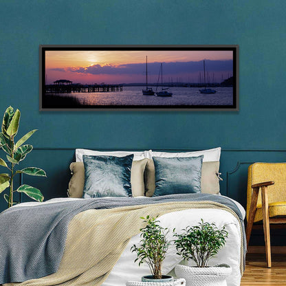 South Carolina Coastal Harbor Wall Art