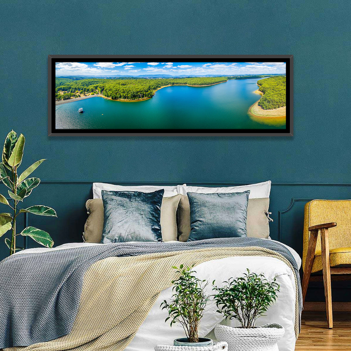 Silvan Reservoir Shoreline Wall Art