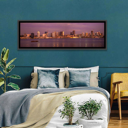 Luanda Skyline at Dusk Wall Art
