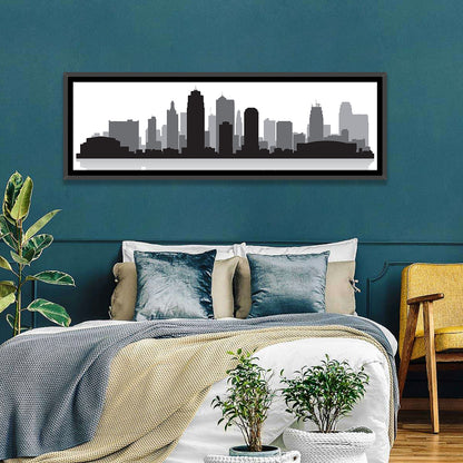 Kansas City Skyline Wall Art