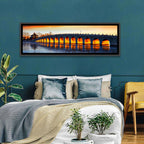 Seventeen-arch Bridge at Golden Hour Wall Art