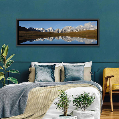 Svaneti Lake Reflection Wall Art