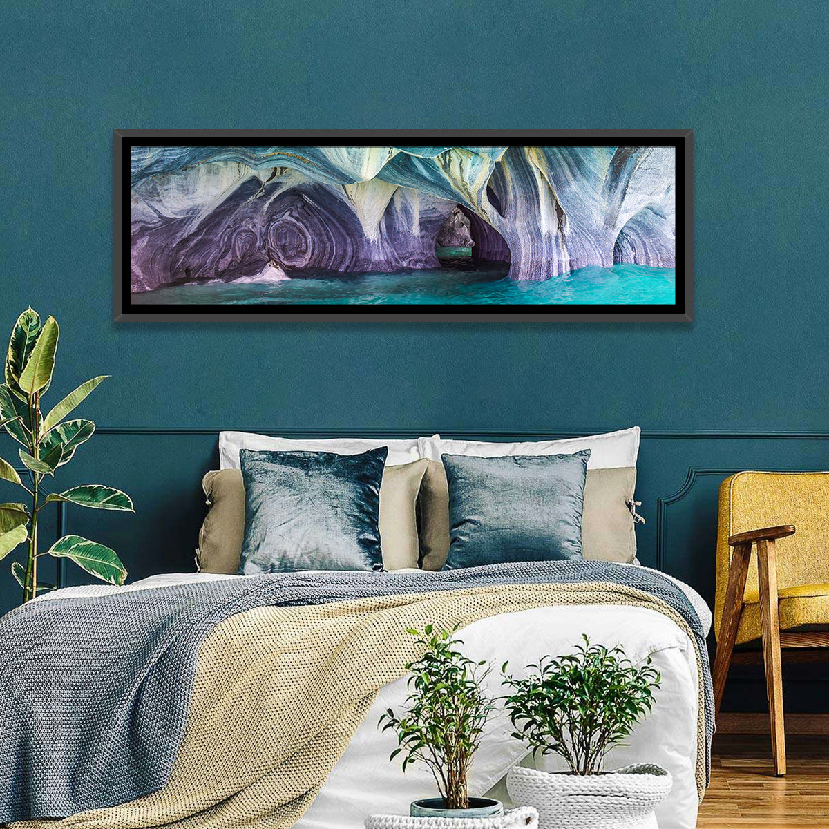 Marble Caves of Lake General Carrera Wall Art