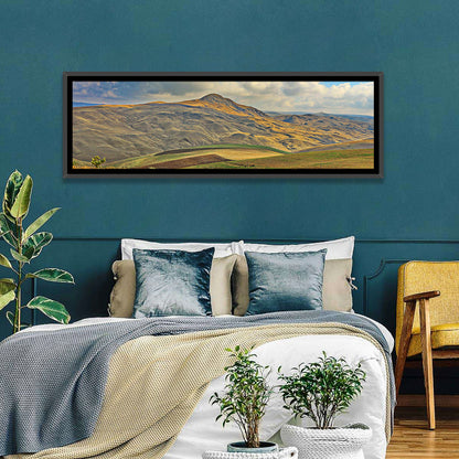 Shamakhi Valley Harvest Fields Wall Art
