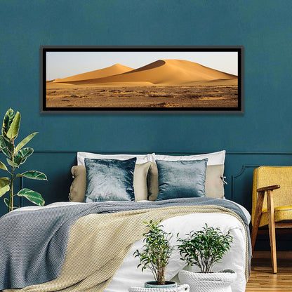 Golden Hour Desert Dunes Wall Art