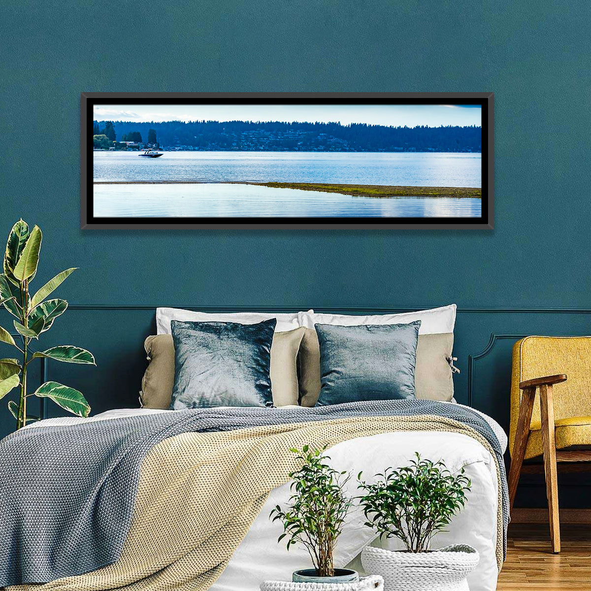Lake Sammamish Reflection Wall Art