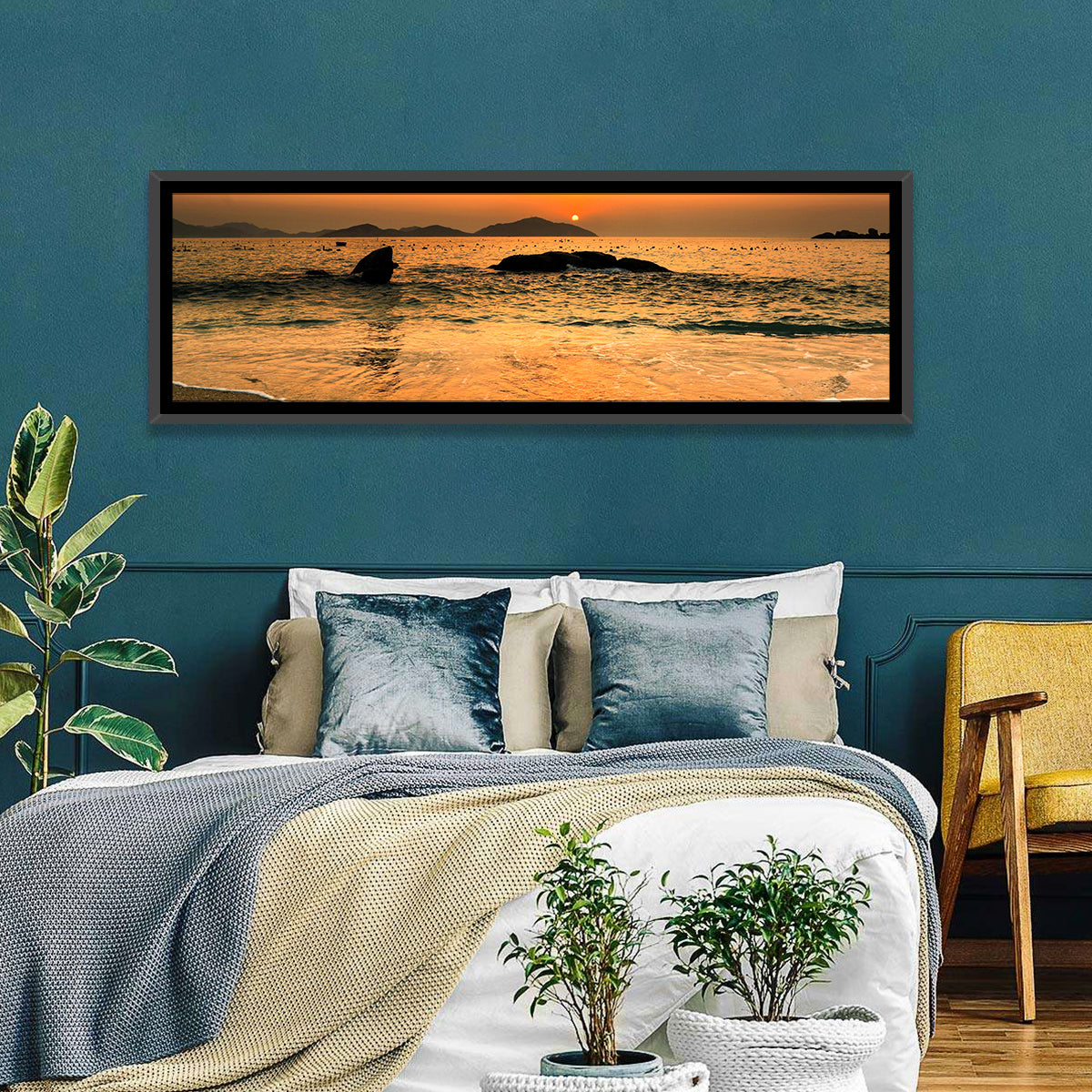 Khanh Hoa Beach Sunset Wall Art