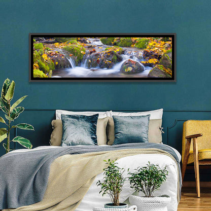 Mossy Autumn Stream Wall Art