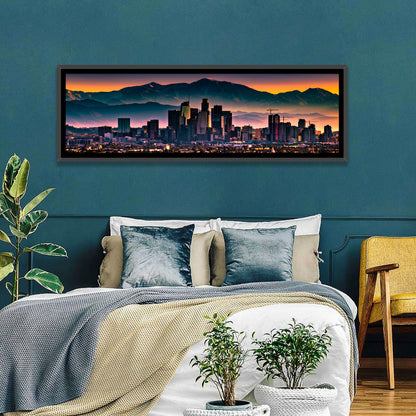 Downtown Los Angeles Skyline Wall Art