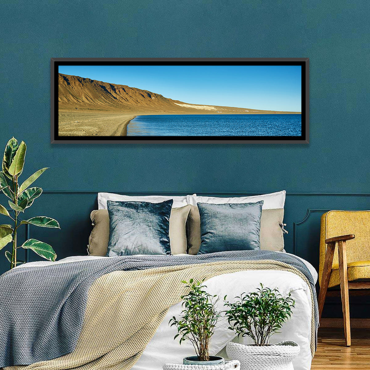 Khyargas Nuur Shoreline Wall Art