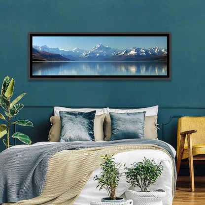 Aoraki Reflection Over Lake Pukaki Wall Art