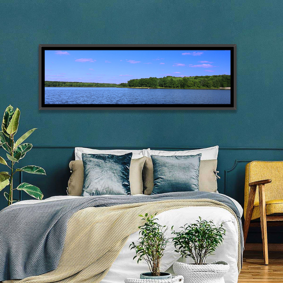 Pierce Lake Shoreline Wall Art