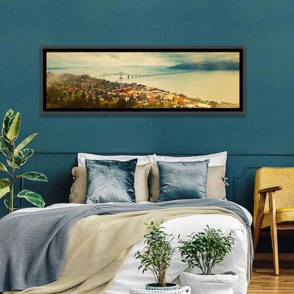 Astoria-megler Bridge Cityscape Wall Art