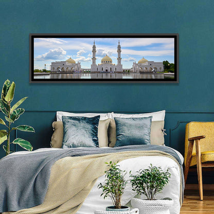 Bolgar White Mosque Reflection Wall Art