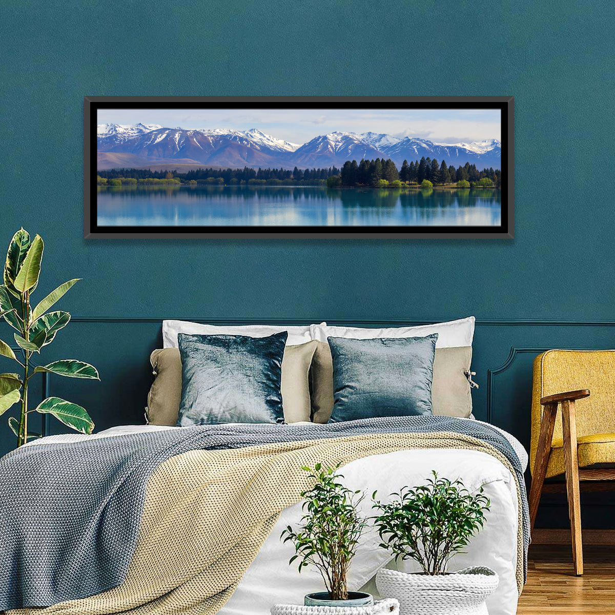 Lake Ruataniwha Reflection Wall Art
