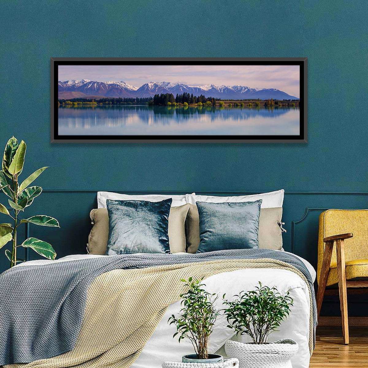 Lake Ruataniwha Reflection Wall Art