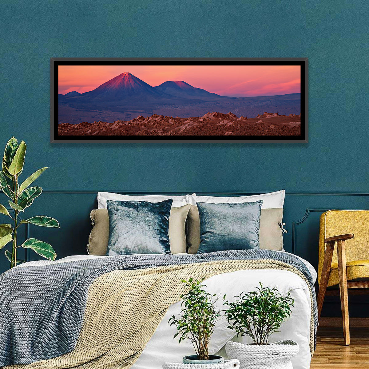 Valle De La Luna, Licancabur Volcano Wall Art