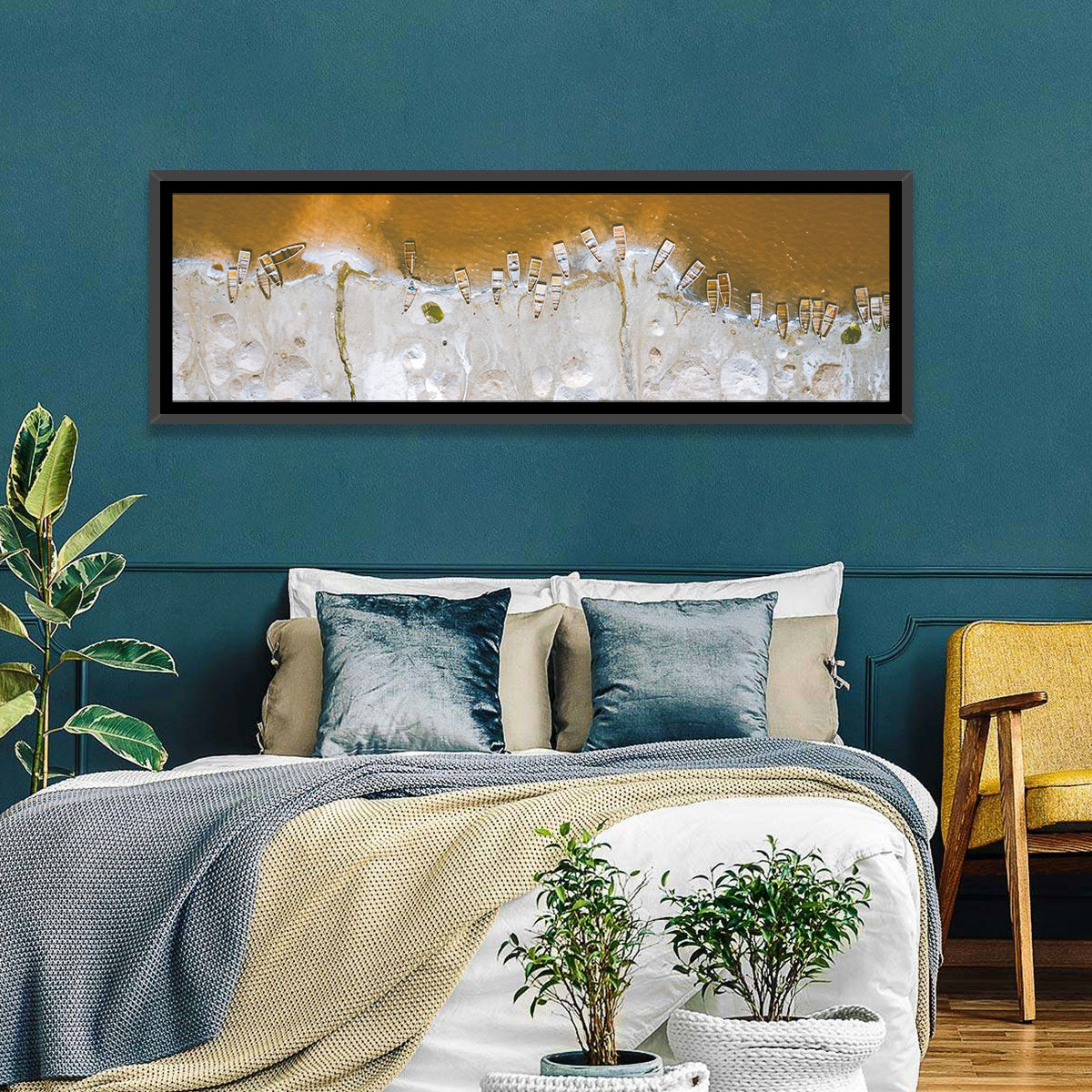 Lac Rose Salt Flats Senegal Wall Art