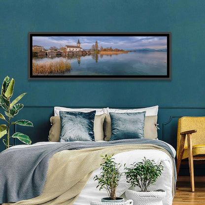 Busskirch Church on Lake Obersee Wall Art