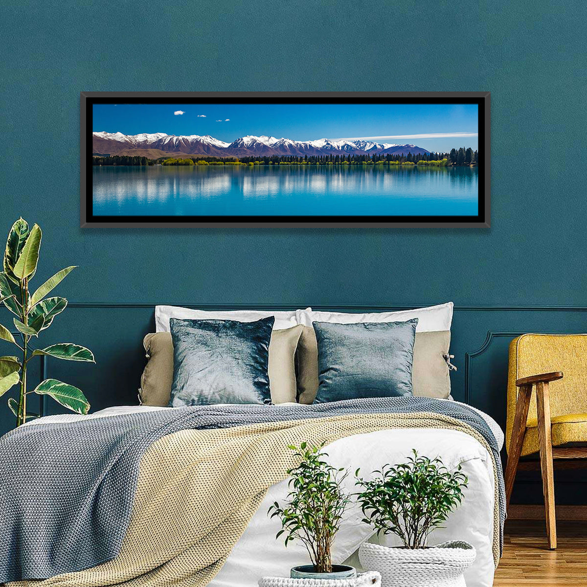 Lake Ruataniwha Reflection Wall Art