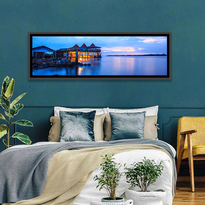 Twilight Restaurant on Lake Victoria Wall Art