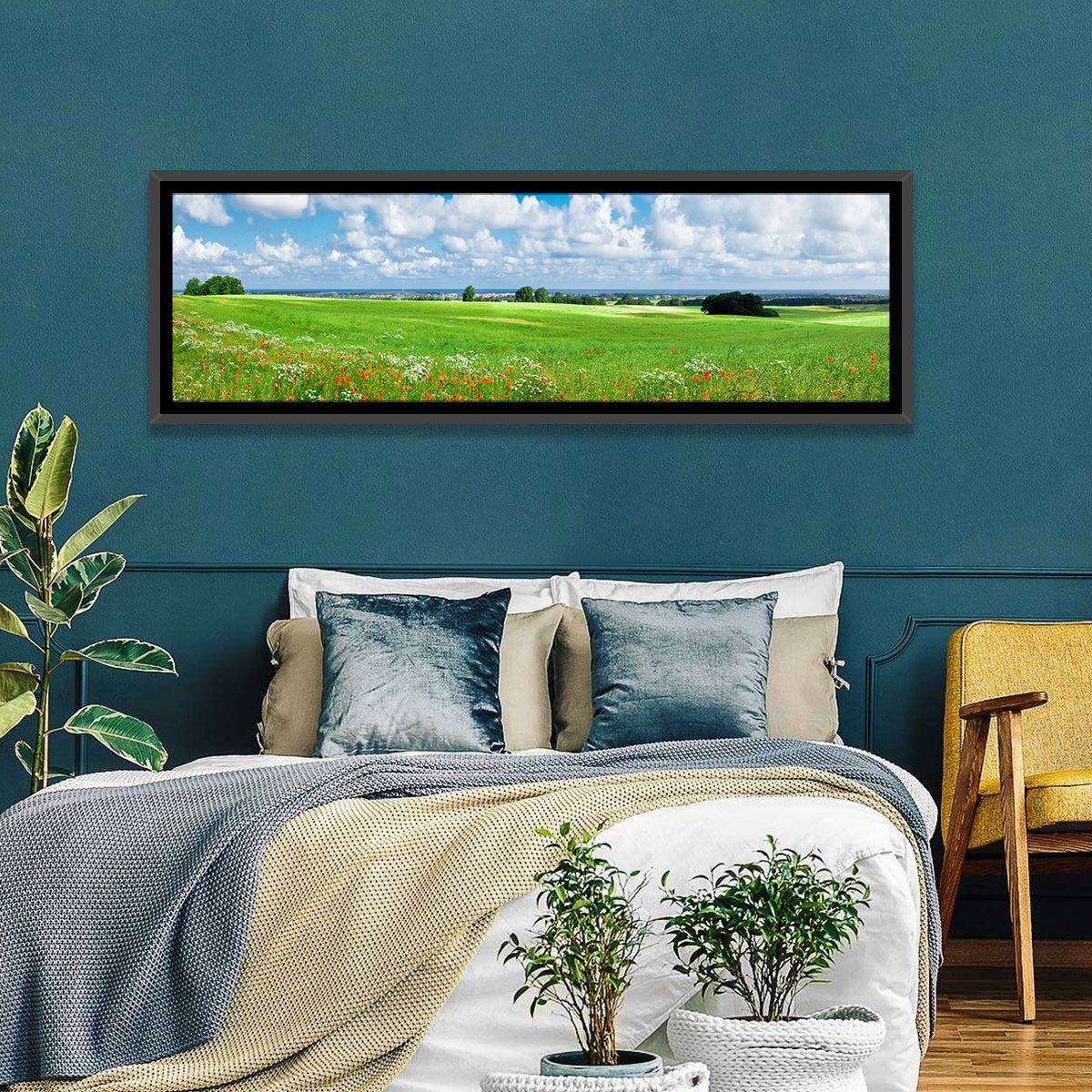 Summer Meadow with Poppies Wall Art