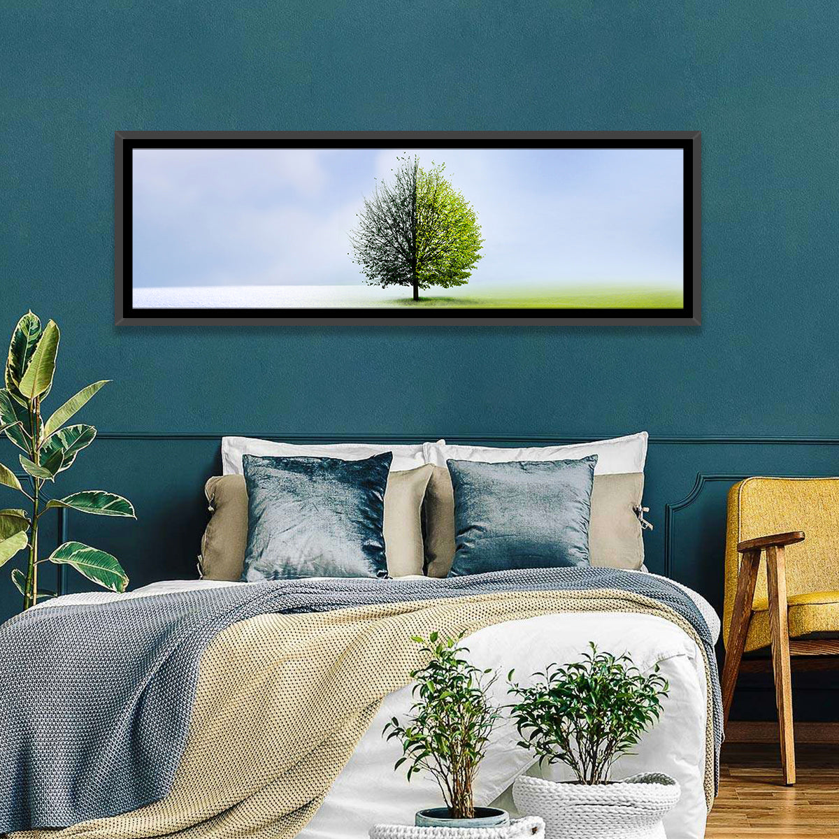 Winter to Spring Tree Wall Art