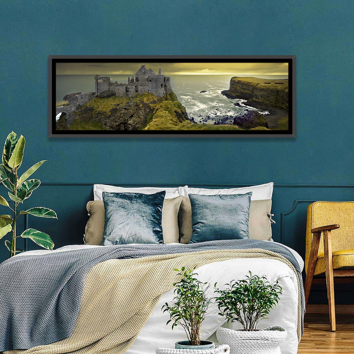 Dunluce Castle Ruins Wall Art