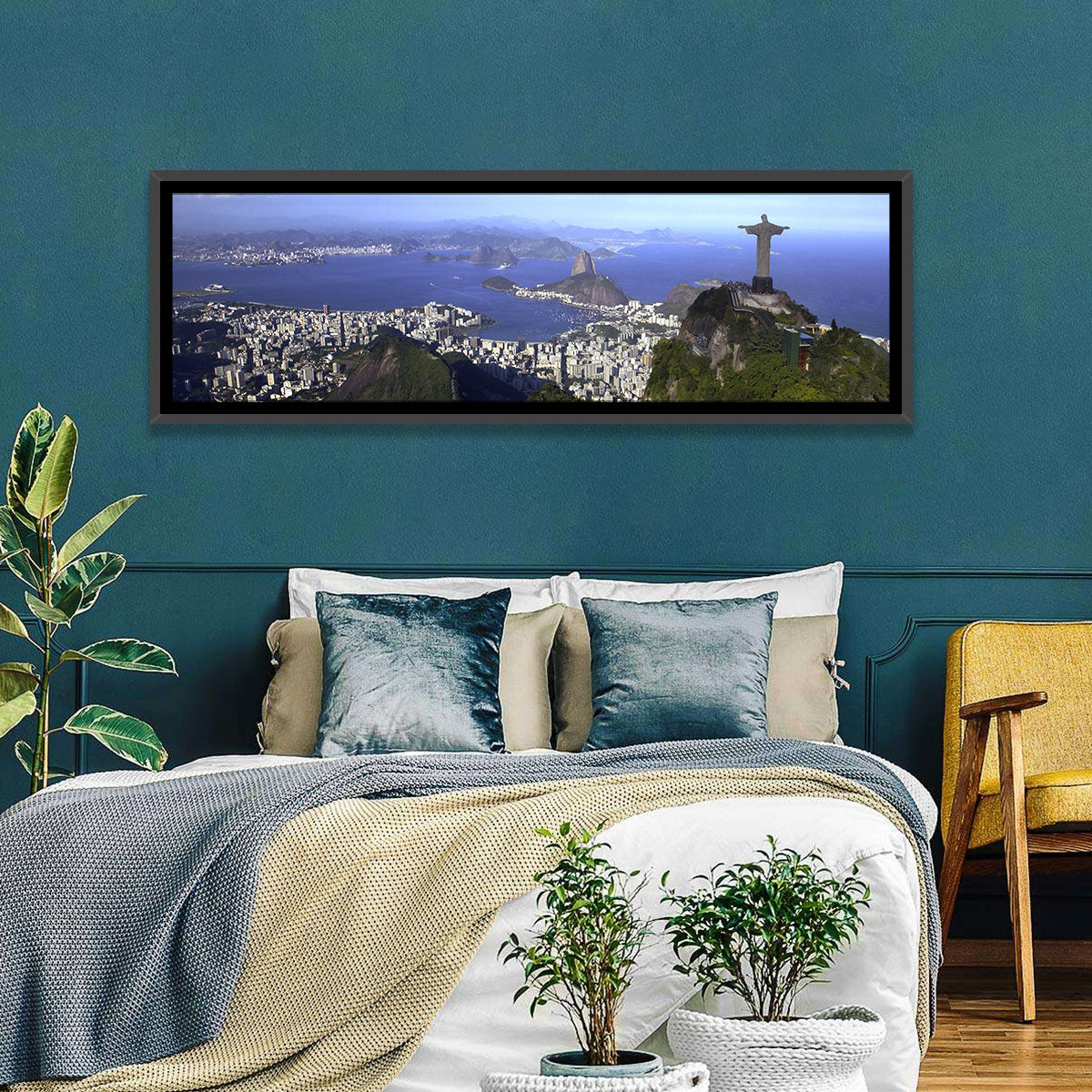 Christ the Redeemer Over Rio De Janeiro Wall Art