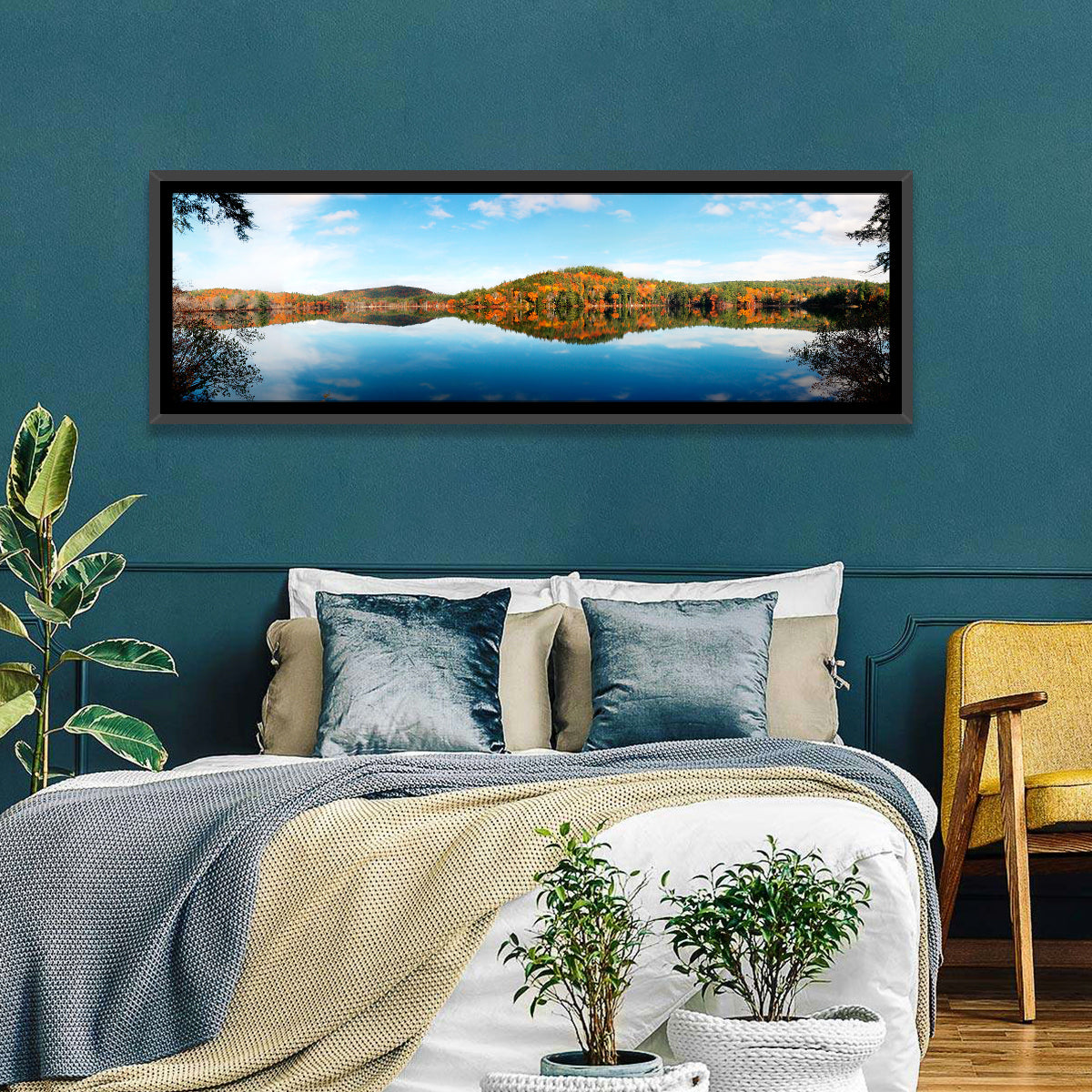 Vermont Lake Reflection Wall Art