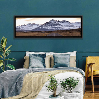 East Fjords Road at Dusk Wall Art