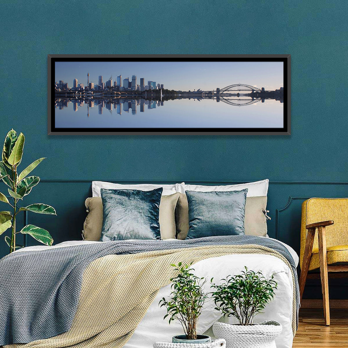 Sydney Harbour Reflection Wall Art