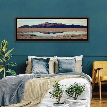 Salinas Grande Salt Flat Reflection Wall Art