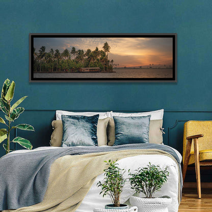 Vembanad Lake Sunset Wall Art